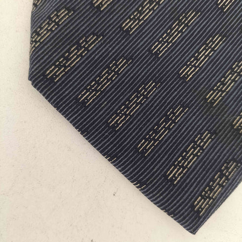ジョルジオアルマーニ Giorgio Armani イタリア製 総柄 シルクネクタイ メンズ