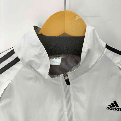 アディダス adidas CLIMA365 ロゴ刺繍 ジップアップジャケット ウィンドブレーカー メンズ