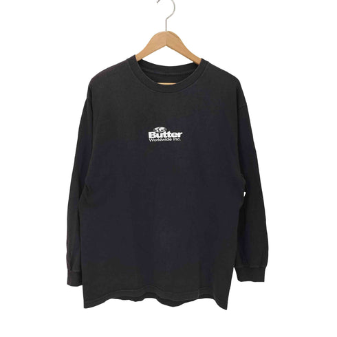 butter goods フロントロゴ 長袖tシャツ メンズ JPN:L