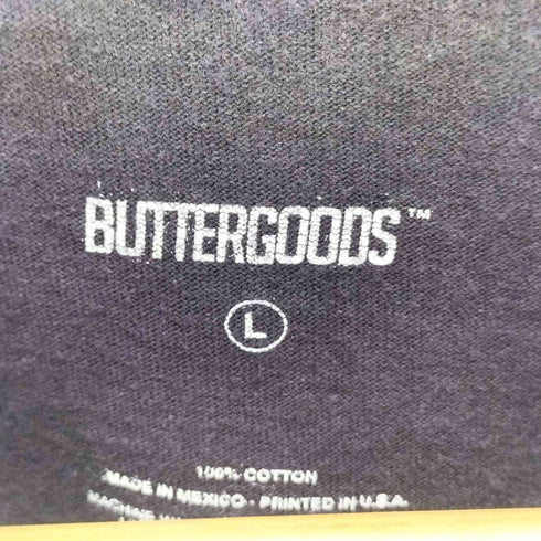 butter goods フロントロゴ 長袖tシャツ メンズ JPN:L