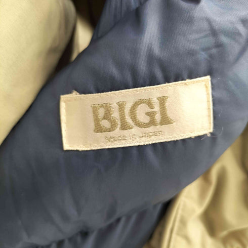 ビギ BIGI 90-2000s フーデッド ダウンジャケット メンズ