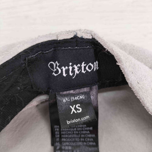 ブリクストン Brixton スウェードレザーキャスケット メンズ XS