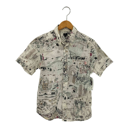 ポールスミス Paul Smith グローバルスケッチブックプリントシャツ メンズ import:M