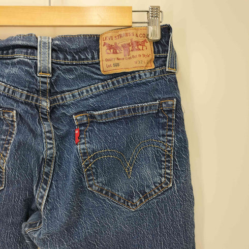 リーバイス Levis 505 ワイド テーパード デニムパンツ メンズ 32/32