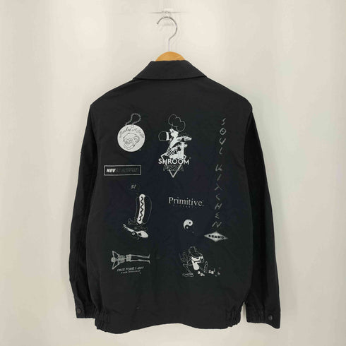 ポールスミス Paul Smith JEANS イラストプリント ナイロンジャケット メンズ import:M