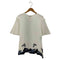 アンダーカバー UNDERCOVER 花柄 コットン半袖クルーネックTシャツ レディース 1
