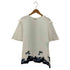アンダーカバー UNDERCOVER 花柄 コットン半袖クルーネックTシャツ レディース 1
