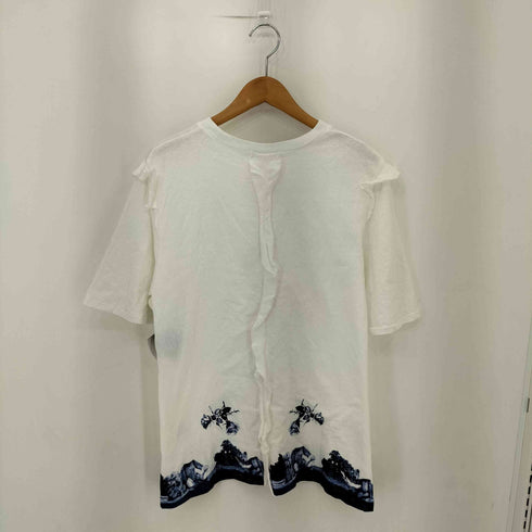 アンダーカバー UNDERCOVER 花柄 コットン半袖クルーネックTシャツ レディース 1