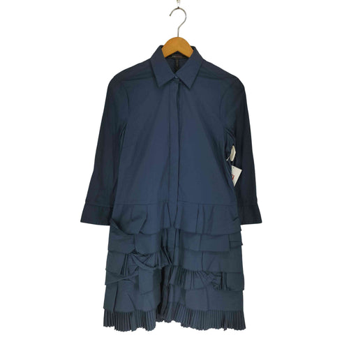 BCBG Max Azria プリーツレース シャツワンピース import レディース import:S