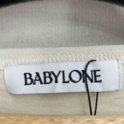 バビロン BABYLONE ワイド ショート L/S Tシャツ レディース FREE