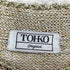 Toyoko Saito ベスト付カーディガン domestic レディース