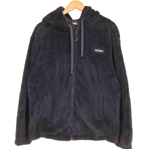 ノルディー nerdy エコファー ボア フーディ レディース M