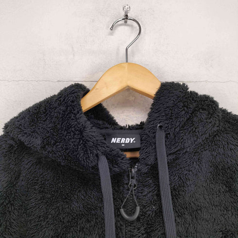 ノルディー nerdy エコファー ボア フーディ レディース M