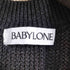 バビロン BABYLONE 25SS ペーパー混アゼベスト レディース FREE