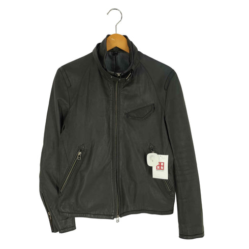 メンズメルローズ MENS MELROSE 羊革 レザー シングルライダース メンズ JPN:3