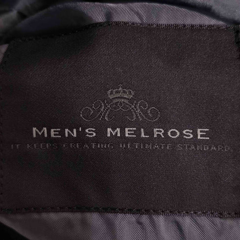メンズメルローズ MENS MELROSE 羊革 レザー シングルライダース メンズ JPN:3