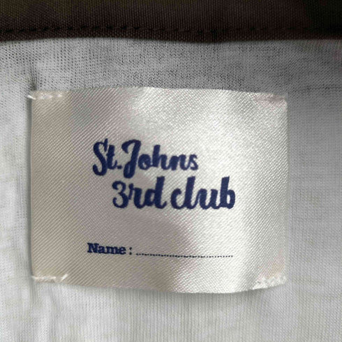 ST.JOHNS 3RD CLUB ラガーラインポロTシャツ レディース