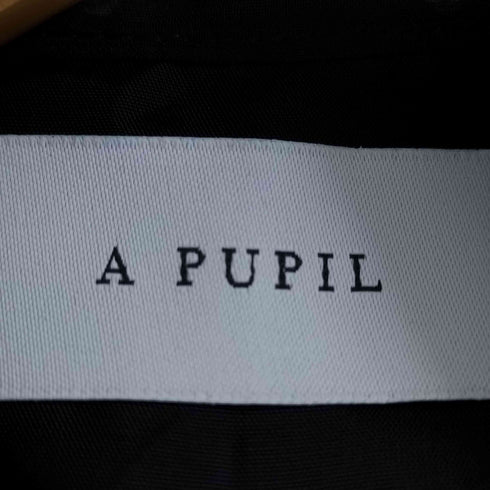 アピューピル A PUPIL ドット柄 ボウタイ シースルー シャツワンピース レディース JPN:S