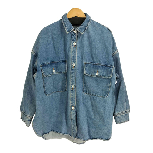 バビロン BABYLONE 24SS デニム ビッグ シャツ レディース FREE
