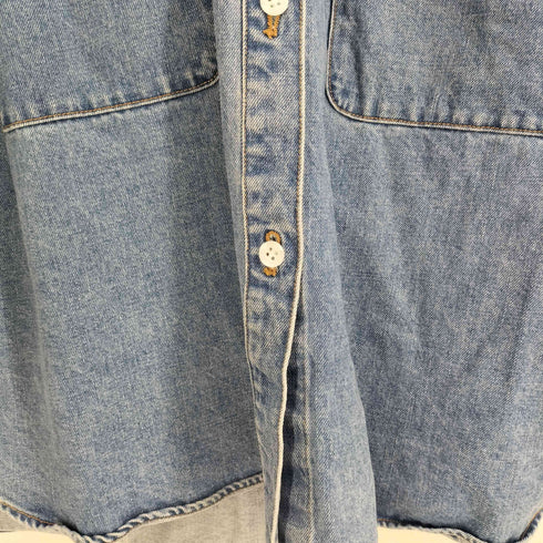 バビロン BABYLONE 24SS デニム ビッグ シャツ レディース FREE