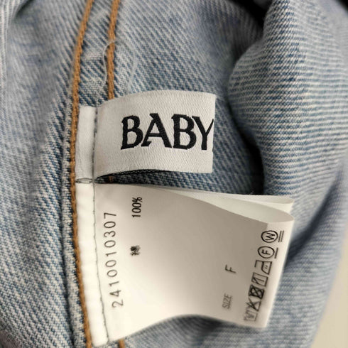 バビロン BABYLONE 24SS デニム ビッグ シャツ レディース FREE