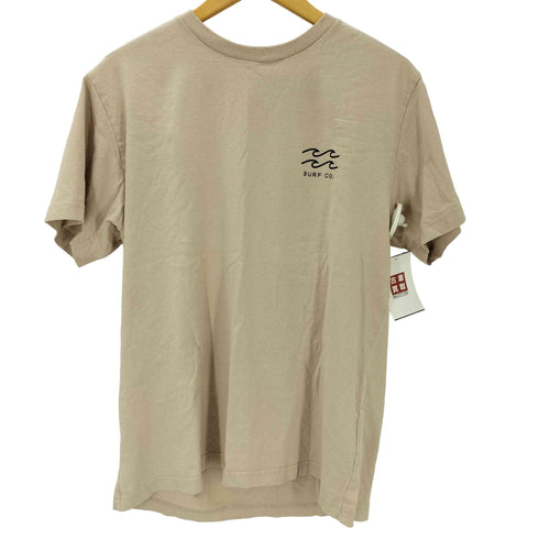 ビラボン BILLABONG REGUAR FIT バックプリント Tシャツ メンズ import:L