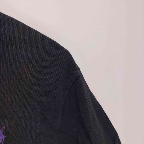 ポロバイラルフローレン Polo by RALPH LAUREN ポニー 刺繍 鹿の子 ポロ シャツ メンズ import:L