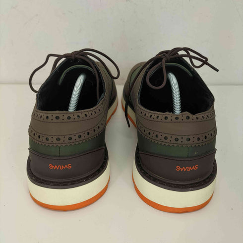 SWIMS ウィングチップ ローカットスニーカー メンズ 8