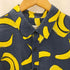 APTRO バナナ柄 ロングスリーブシャツ メンズ 3XL