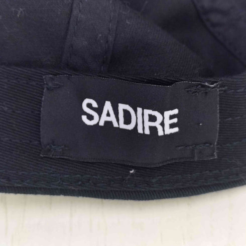 SADIRE ロゴ刺繍 ベースボールキャップ レディース FREE