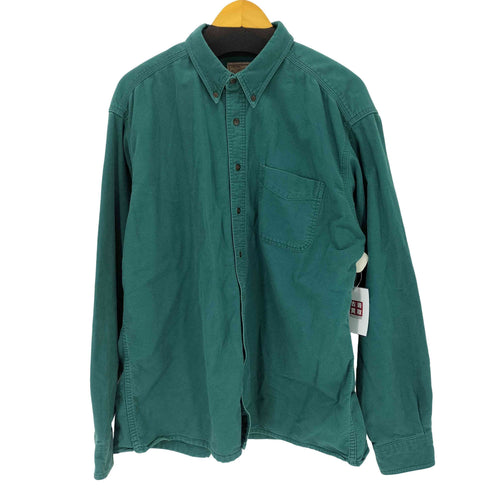 ウールリッチ WOOLRICH 90s MEXICO製 sportsman Chamois L/s shirt スポーツマン シャモアシャツ メンズ import:XL