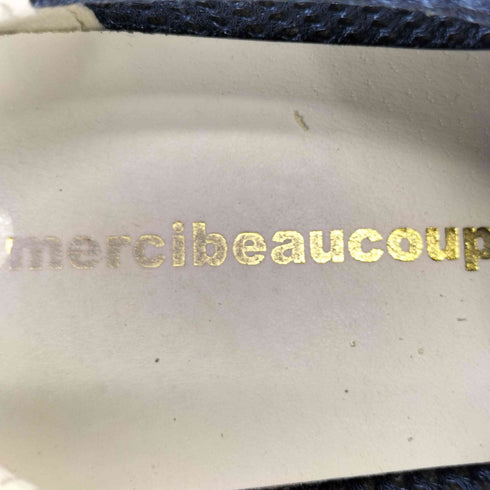 メルシーボークー mercibeaucoup ジャーマントレーナーデザイン シャークソール ローカットスニーカー レディース 01