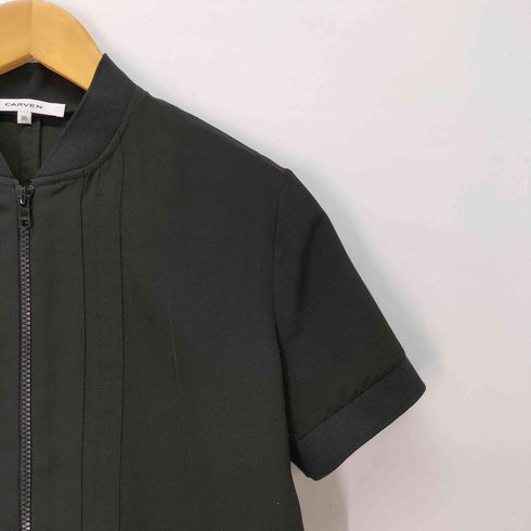 カルヴェン CARVEN 半袖ジップアップブルゾン レディース JPN:36