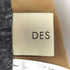 デプレ DES PRES レザー ウール リネン ベスト レディース 1