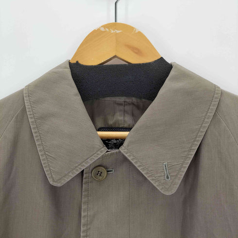 バーバリーズ BURBERRYS MADE IN ENGLAND 丸善別注 比翼ステンカラーコート メンズ