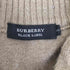 バーバリーブラックレーベル BURBERRY BLACK LABEL 裏地ノバチェック ホースロゴ刺繍ドライバーズニット メンズ JPN:2