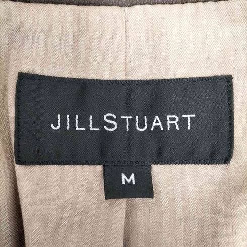 ジルスチュアート JILLSTUART PU LEATHER フェイクレザーダブルライダースジャケット レディース JPN:M
