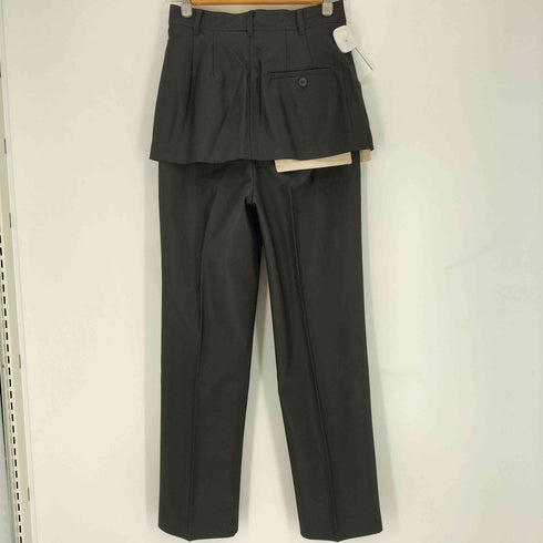 スタイルミキサー STYLEMIXER 25SS レイヤーセンタープレスパンツ レディース JPN:M