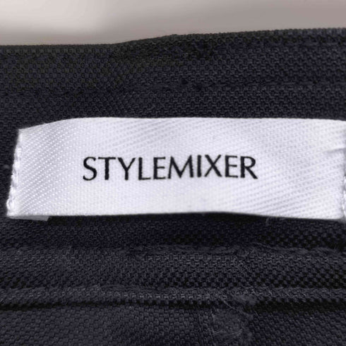 スタイルミキサー STYLEMIXER 25SS レイヤーセンタープレスパンツ レディース JPN:M