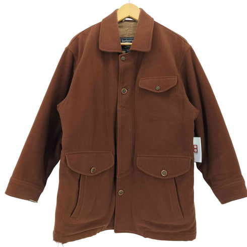 バーバリーズ BURBERRYS 80-90S Flap Pocket Wool Hunting Jacket ウールハンティング ジャケット メンズ import:S