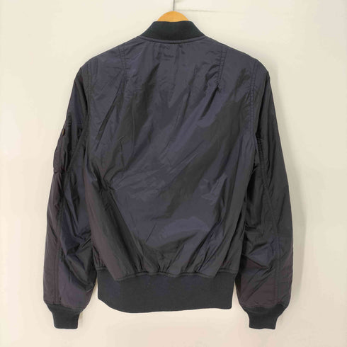 アルファインダストリーズ ALPHA INDUSTRIES MA-1 裏地迷彩 カモ ダブルジップ メンズ JPN:M