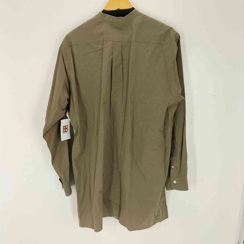コモリ COMOLI 15ss BAND COLLAR LONG SHIRTS メンズ