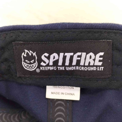 スピットファイアー SPITFIRE ロゴ刺繍スナップバックキャップ メンズ