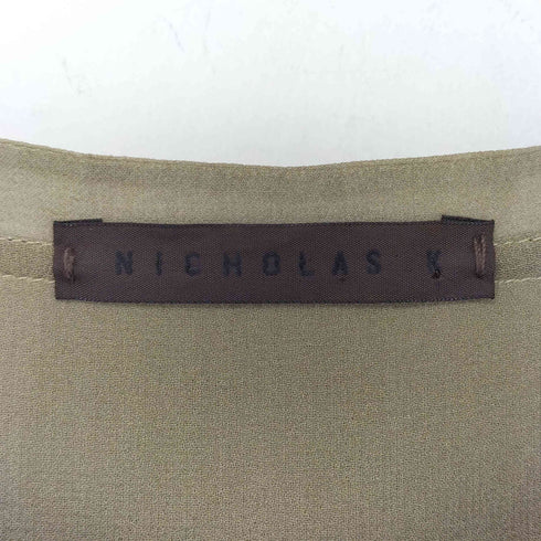 Nicholas K フェアリーグランジ リネン シアー フリル ワンピース レディース JPN:M