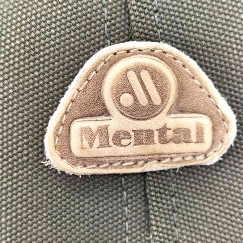 MENTAL USA製 チロリアンテープ キャンバスキャップ メンズ