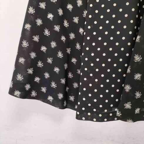 ドルチェアンドガッバーナ DOLCE&GABBANA 総柄 フレア スカート レディース JPN:40