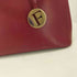 フルラ FURLA チャーム付 2way ハンドバッグ ボルドー メンズ