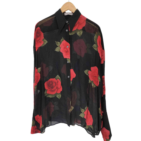 ドルチェアンドガッバーナ DOLCE&GABBANA フローラル ブラウス レディース JPN:40