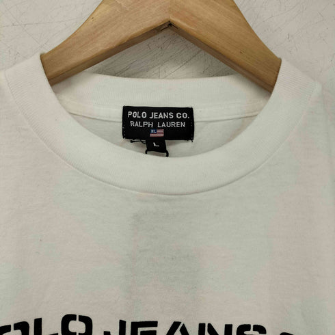 ポロジーンズカンパニーラルフローレン POLO JEANS COMPANY RALPH LAUREN ロゴプリント クルーネック 半袖 Tシャツ メンズ import:L