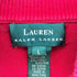 ローレンラルフローレン LAUREN RALPH LAUREN エンブレム刺繍 肩ボタン ニットプルオーバー レディース import:L
